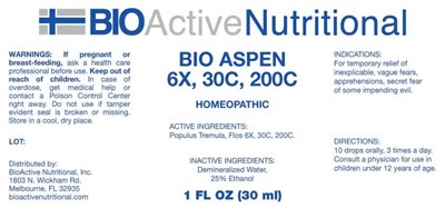 Bio Aspen (Bani0194 Bio Aspen 6x, 30c, 200c 3 13 18)